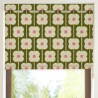 Orla Kiely Abacus Flower Translucent Made To Measure Roller Blind Seagrass