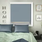 Free Hanging Dovestone Blackout Sky Honeycomb Pleated Blind