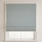 Oliver Powder Blue Deluxe Roman Blinds