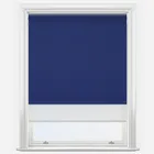 Double Roller Aqualuxe Marine & White Double Roller Blind