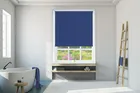 Nicole Imperial Blue - Waterproof Blackout Roller Blind