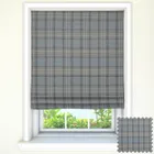 Iliv Shaker Check Wedgewood Roman Blinds