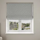 Laura Ashley Willow Leaf Chenille Steel No Drill Blinds Uk