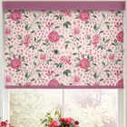 Cath Kidston Tea Rose Made To Measure Blackout Roller Blind Pink