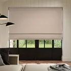 Ante Decor Lusso No Joins Blackout Made To Measure Roman Blind Beige