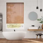 Woodgrain Redwood Venetian Blind - 25mm Slat
