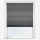 Luxe Faux Silk Platinum Roman Blind