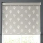 Emily Bond Yew Tree Made To Measure Blackout Roller Blind Pebble