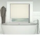 Shower Safe Butter Cream Roller Blind