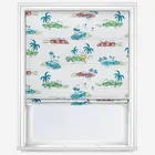 Cath Kidston Fast Cars Cream Roman Blind