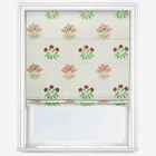 William Morris At Home Lily Flower Embroidery Madder Roman Blind