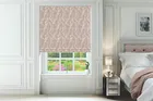 Carlisle Pink - Floral Roman Blind