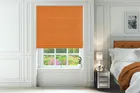 Tuscan Orange - Woven Roman Blind