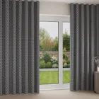 Emily Bond Jaipur Indigo Wave Curtain Blinds Uk