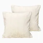 Anya Faux Fur Cream Cushion