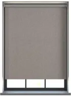 Lux Dark Gravel Roller Blind