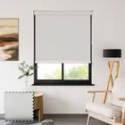 Pvc Blackout Light Grey Roller Blinds