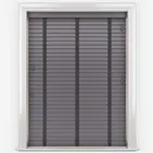 Prime Timberlux Prime Storm With Anthracite Tapes Wooden Venetian Blinds