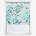 Sara Miller Underwater Aqua Roman Blind