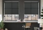 Roma (fr) Ebony - Motorised Roller Blind