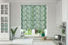 Tropical Navy - Patterned Roller Blind