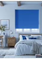 Gentian Blue Blackout Roller Blind