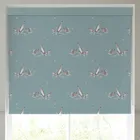 Emily Bond Regatta Blackout Made To Measure Roller Blind Duckegg