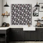 Florina Midnight Roller Blind - Elegant Pelmet Design