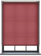 Burst Rouge Roller Blind