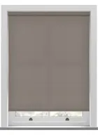 Splash Mushroom Brown Twist Roller Blind