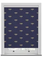 Sara Miller Dragonfly Navy Roller Blind
