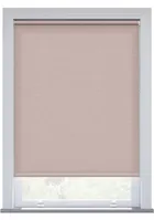 Pink Twill Twist Fit Roller Blind