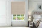 Winslet Mushroom - Crosshatch Woven Roman Blind