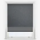 Double Roller Artivis Blackout Rock Grey & Sunvue Jet Black Double Roller Blind