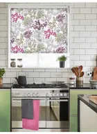 Maidenhair Fuchsia Pink Roller Blind