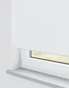 Urban Fr Bright White Electrical Roller Blind