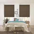 Solo Walnut Roman Blinds