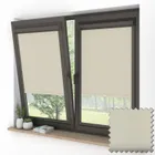 Pvc Blackout Champagne Perfect Fit Roller Blinds