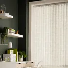 Renzo Chalk Light Filtering Vertical Blinds