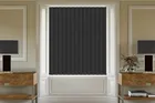 Savina Black - Vertical Blind