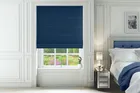 Firenze Sapphire - Velour Roman Blind