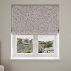 Laura Ashley Blossoms Pale Steel No Drill Blinds Uk