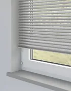 Brushed Silver Metal Venetian Blind