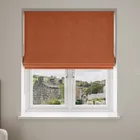 Bogota Velvet Rust No Drill Blinds Uk