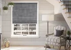 Florence Faux Suede Dusky Purple - Roman Blind
