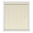 Cream Gloss Real Wood Motorised Uk - Wooden Blinds