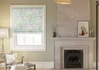 Los Angeles Velvet Summer Breeze - Twist&fit Roman Blind
