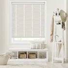 50mm Alabaster & Chalk Faux Wood Blinds