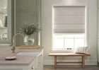 Braemar Gull Grey - Twist&fit Roman Blind