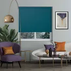 Origin Rich Teal Cordless Roller Blind